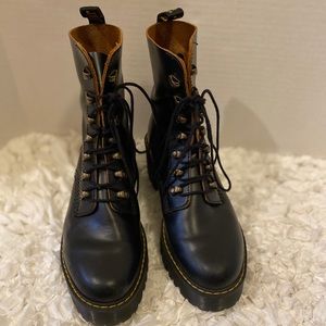 doc marten heeled boots